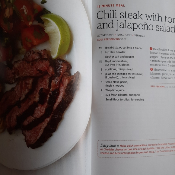 "Easy Everyday Dinners" Cooking Book - Picture 4 of 5